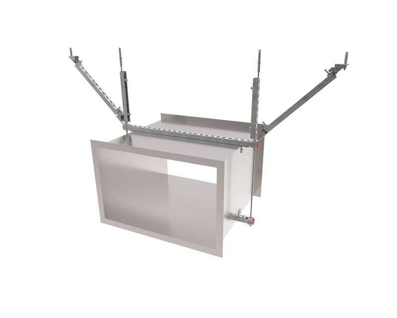 風管道側向抗震支架